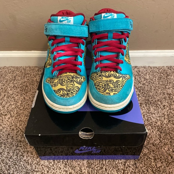 Nike Dunk SB “Peacock” ‘07 - Picture 2 of 5